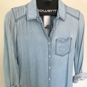Denim Button-Down—Size Small
